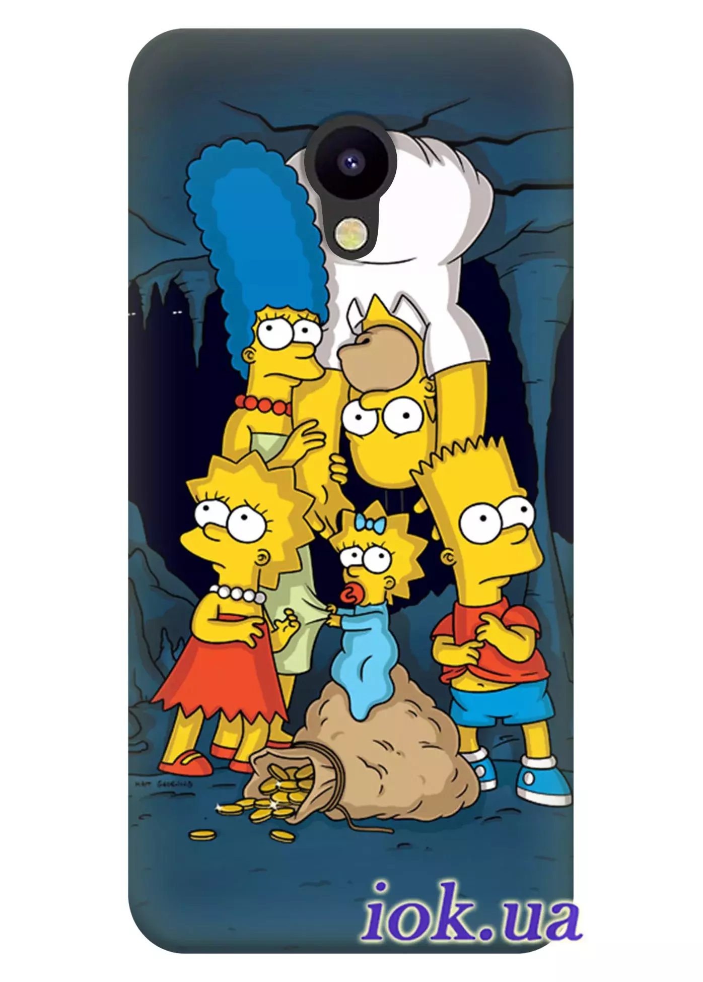 Чехол для Meizu M5c - The Simpsons