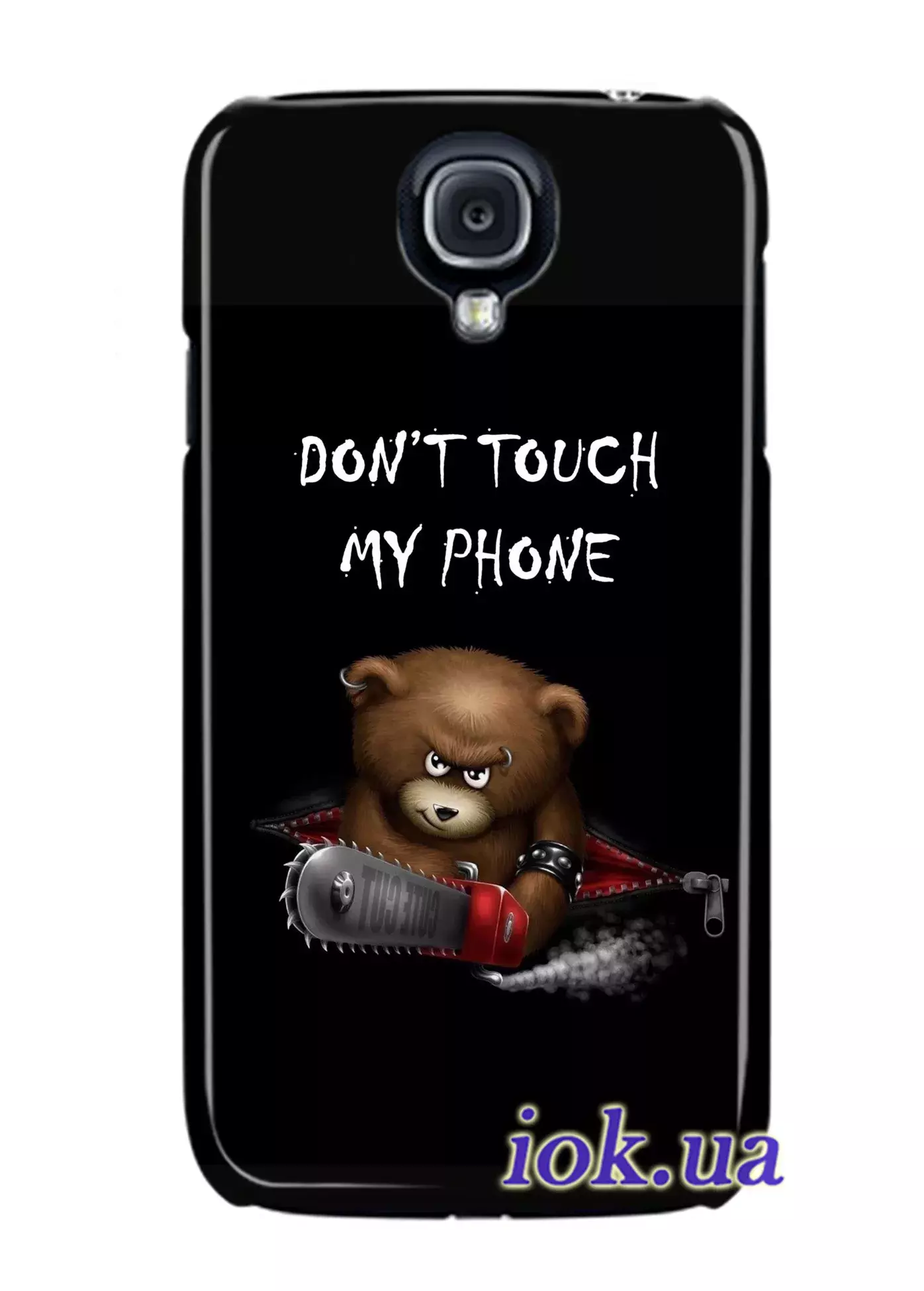 Чехол для Galaxy S4 Black Edition - Dont touch