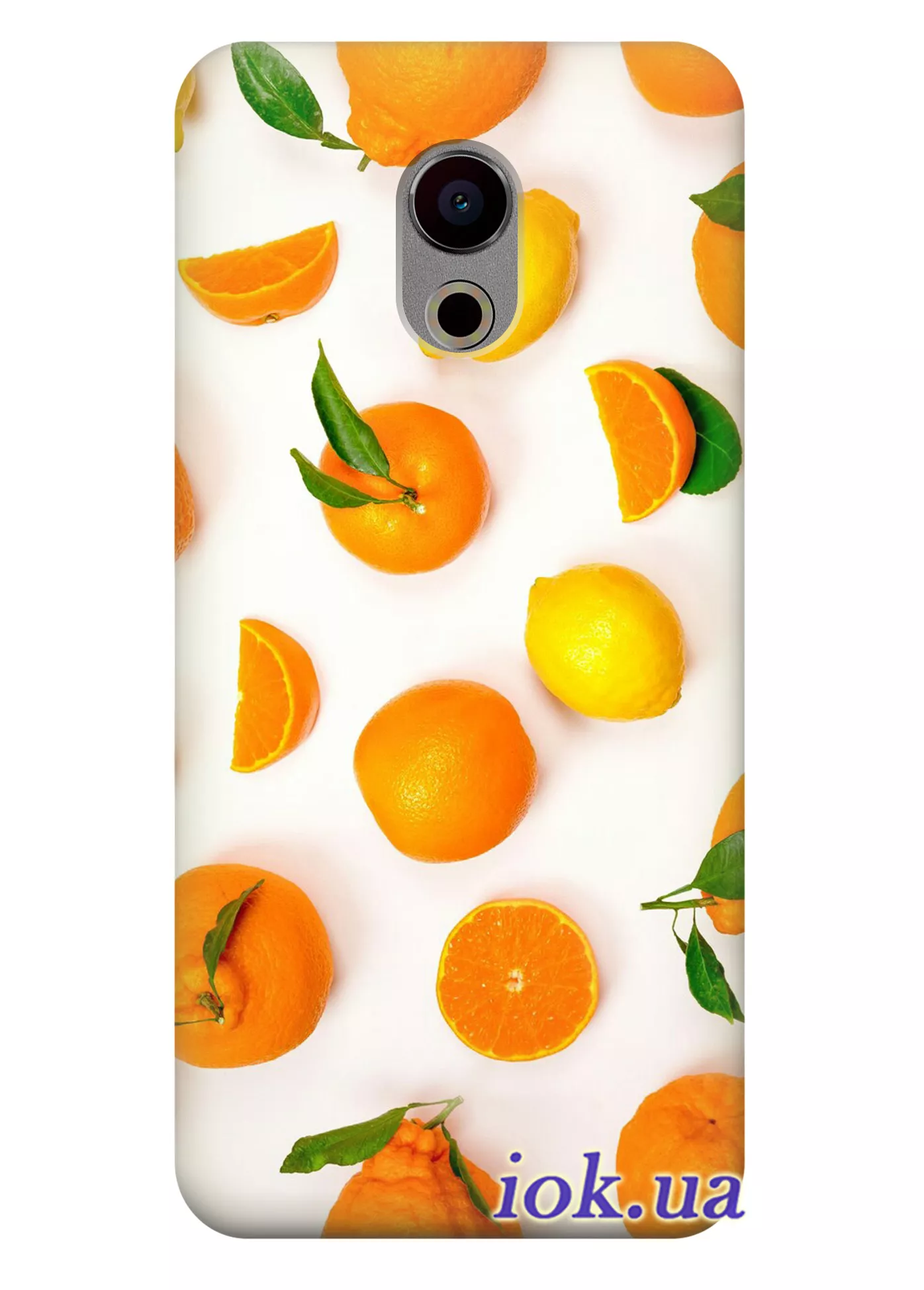  Чехол для Meizu Pro 6  - Апельсинки и лимон