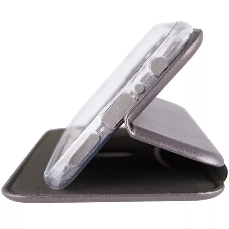 Кожаный чехол (книжка) Classy для Samsung Galaxy A36 5G, Серый