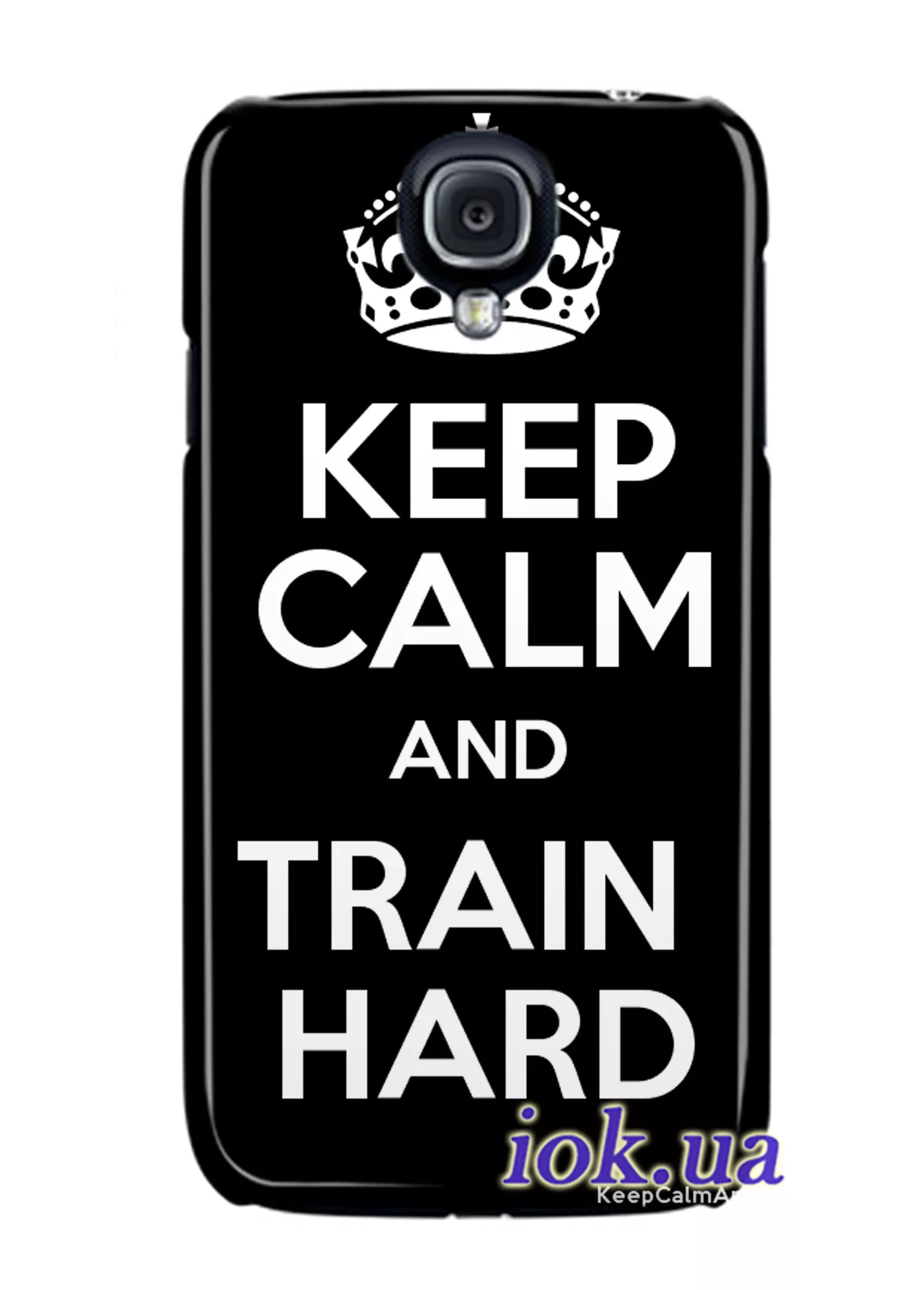 Чехол для Galaxy S4 Black Edition - Train hard