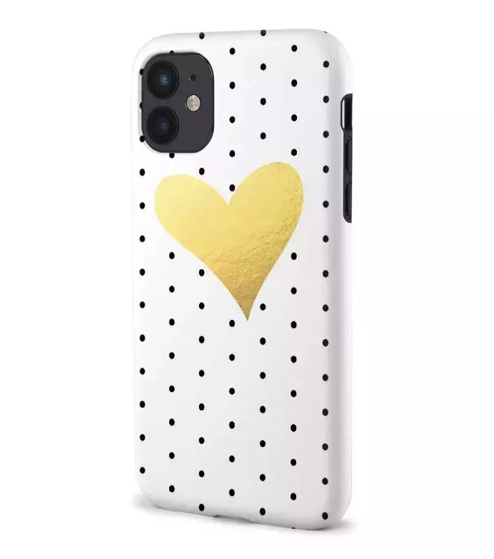 iPhone 12 Mini гибридный противоударный чехол с картинкой - Love