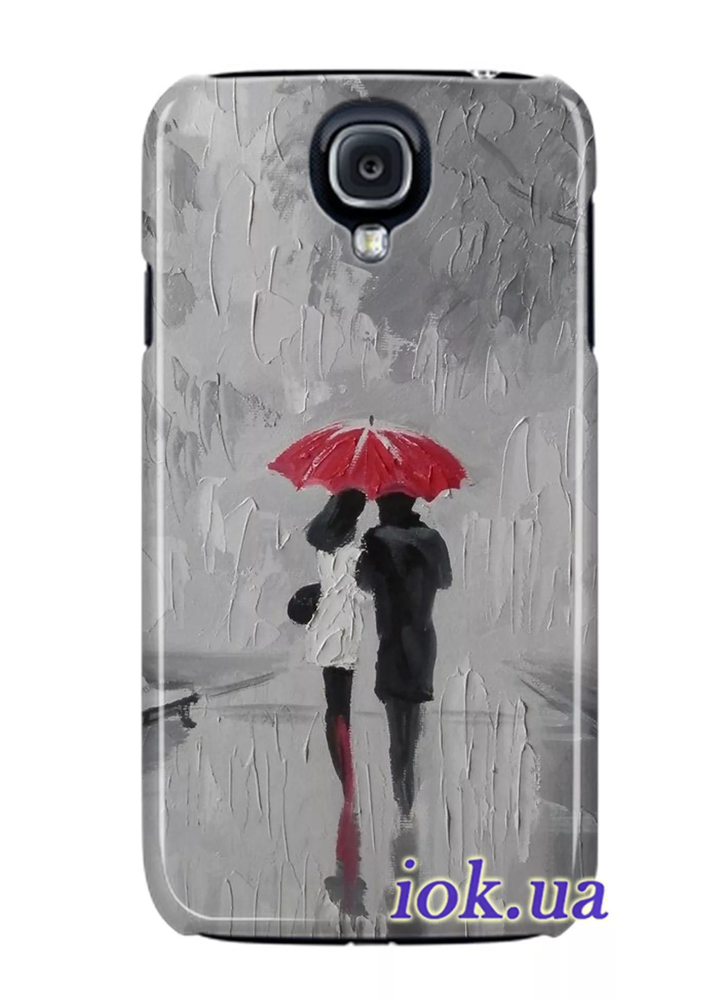 Чехол для Galaxy S4 Black Edition - Пара под зонтом