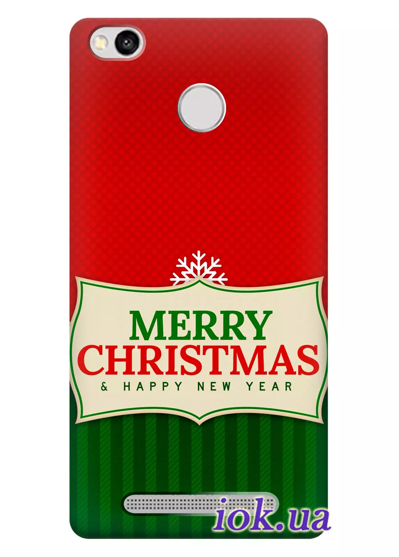 Чехол для Xiaomi Redmi 3S - Merry Christmas