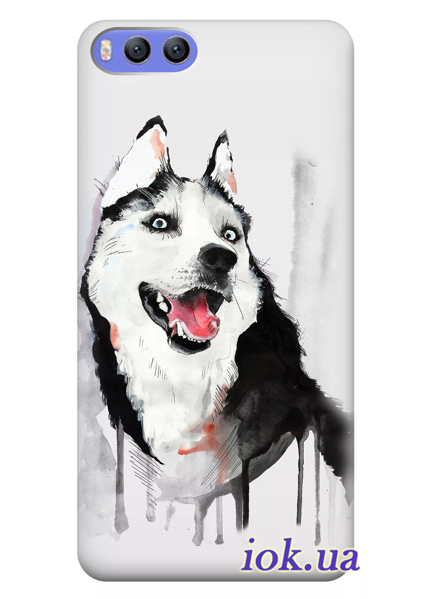 Чехол для Xiaomi Mi6 - Весёлый пёс