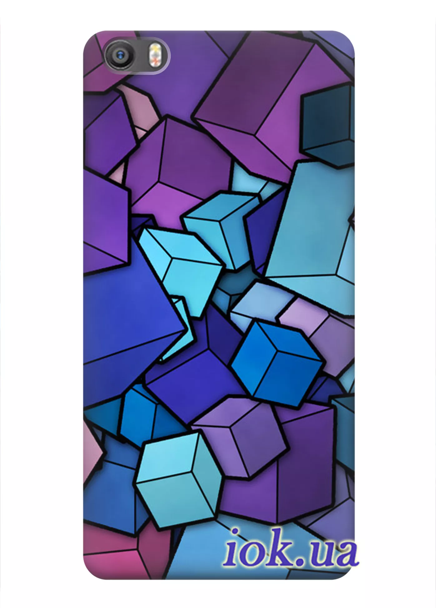 Чехол для Xiaomi Mi5 - Кубический мир