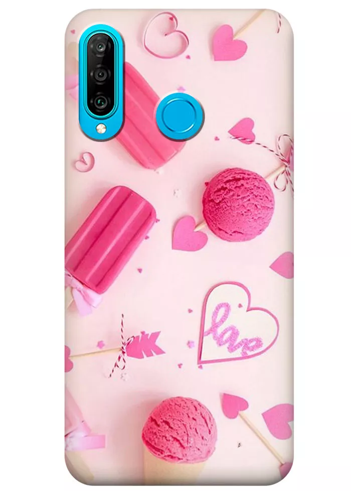 Чехол для Huawei P30 Lite - Pink