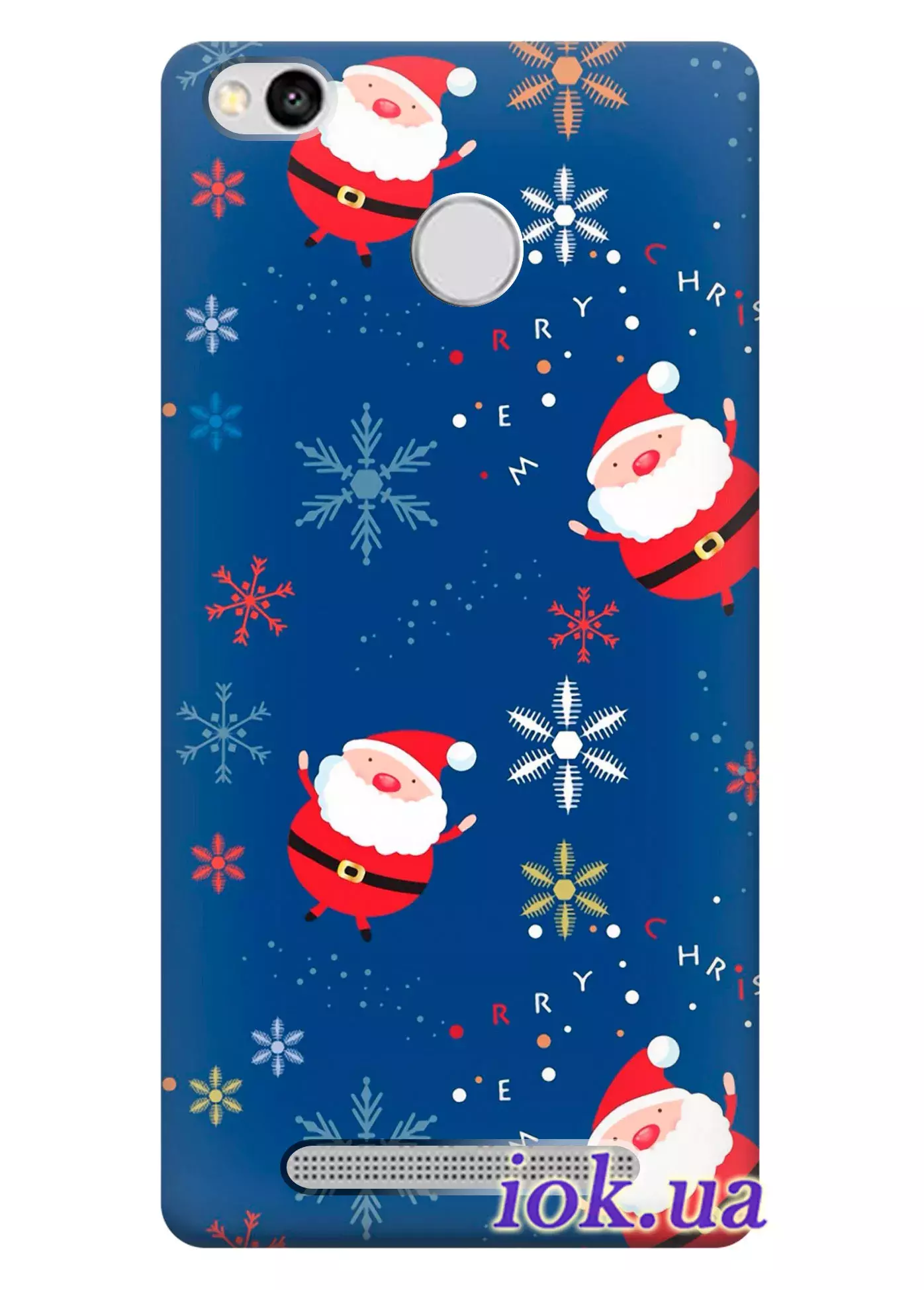 Чехол для Xiaomi Redmi 3S Prime - Деды Морозы