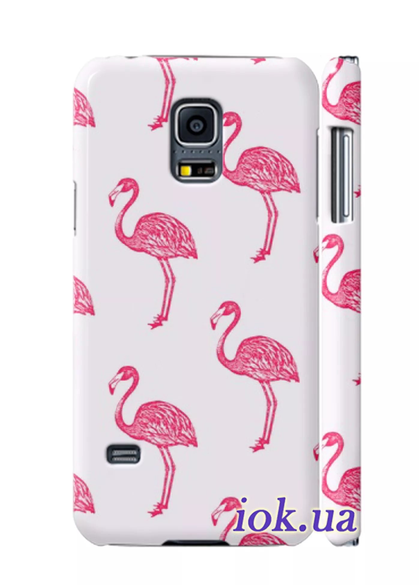 Чехол для Galaxy S5 Mini - Розовые птицы