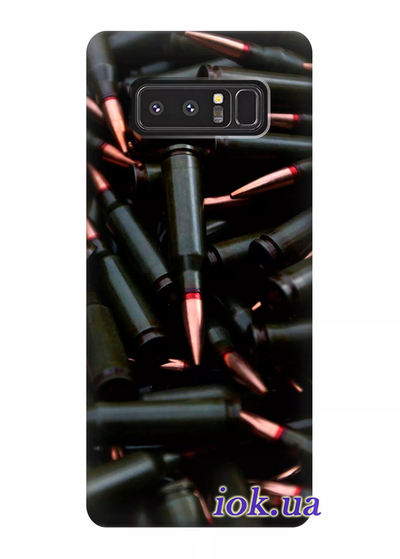 Чехол для Galaxy Note 8 - Black bullets