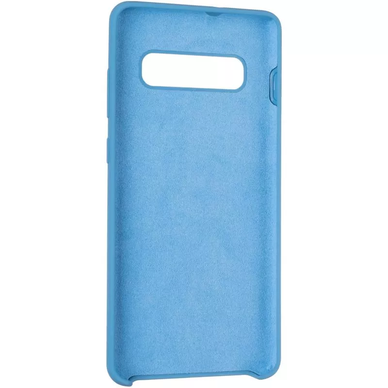 Original 99% Soft Matte Case for Samsung G975 (S10 Plus) Blue