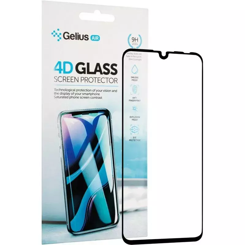 Защитное стекло Gelius Pro 4D для Huawei P Smart (2019)/Honor 10 Lite Black