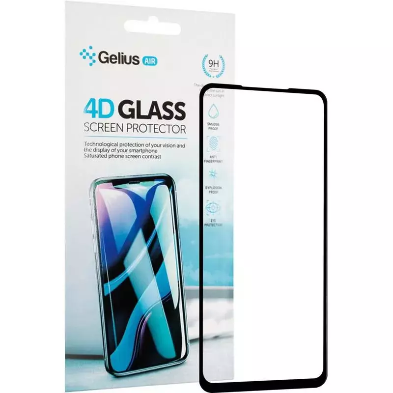 Защитное стекло Gelius Pro 4D for Samsung A606 (A60) Black