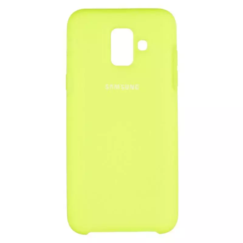 Original Soft Case Samsung A600 (A6-2018) Lime (39)