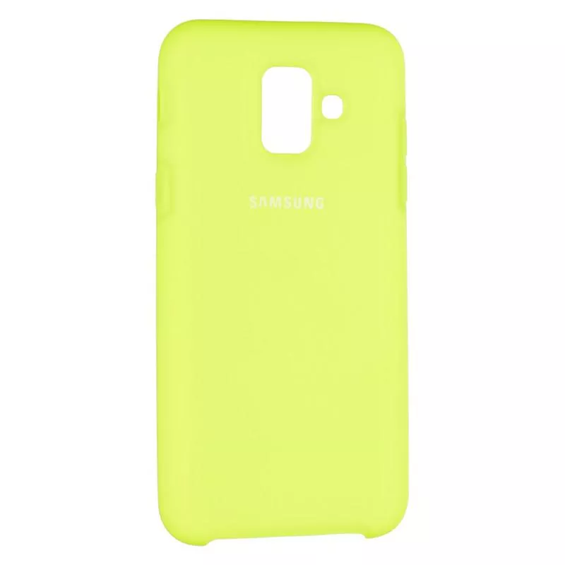 Original Soft Case Samsung A600 (A6-2018) Lime (39)