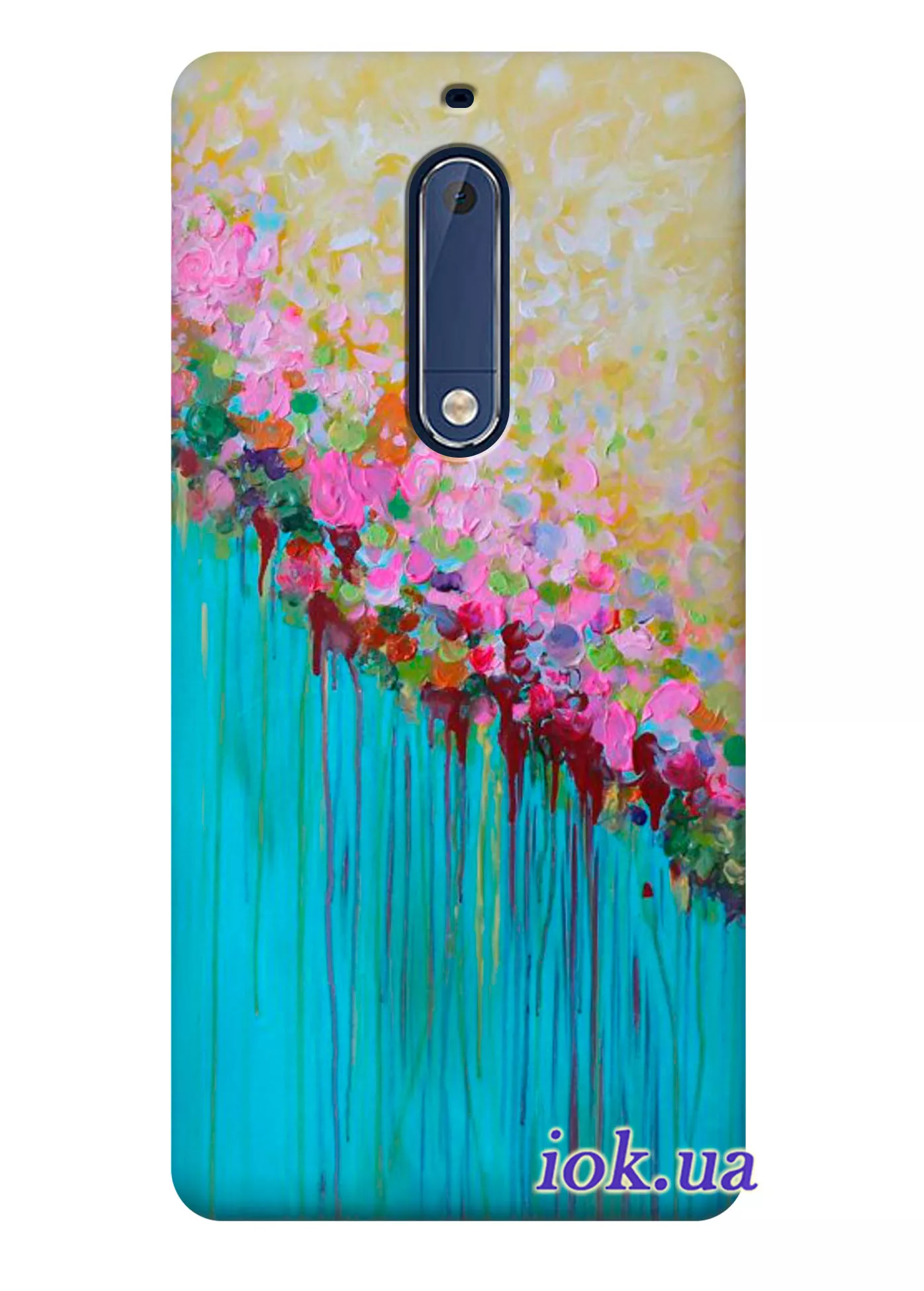 Чехол для Nokia 5 - Портрет цветов