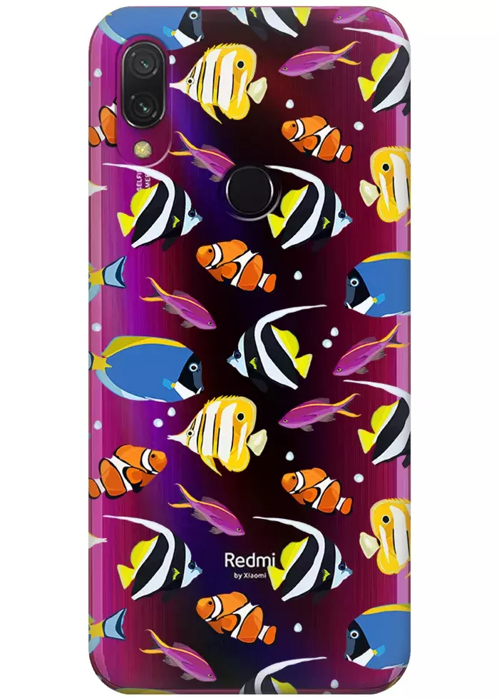 Чехол для Xiaomi Redmi Y3 - Bright fish
