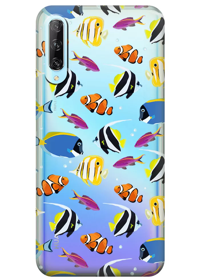 Чехол для Huawei Y9s - Bright fish