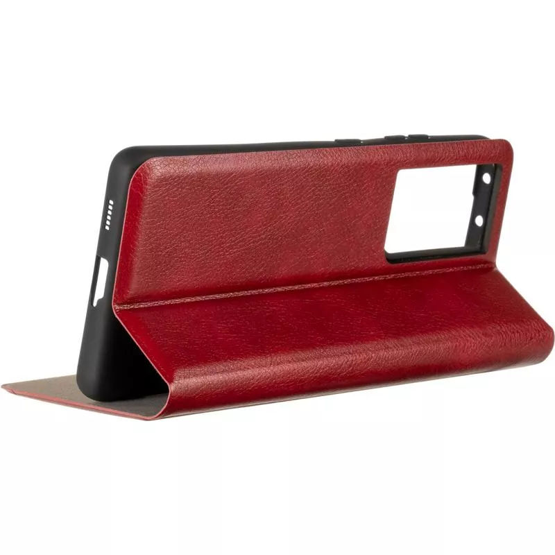 Book Cover Leather Gelius New for Samsung G998 (S21 Ultra) Red