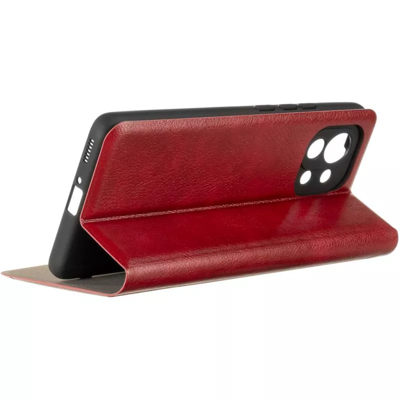 Book Cover Leather Gelius New for Xiaomi Mi 11 Red