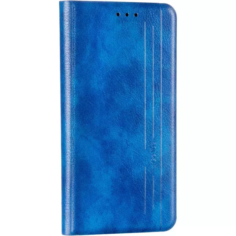 Book Cover Leather Gelius New for Huawei Y5 (2019) Blue