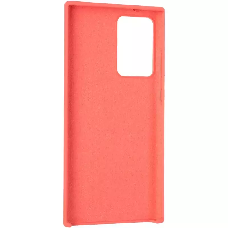 Original 99% Soft Matte Case for Samsung N985 (Note 20 Ultra) Rose Red