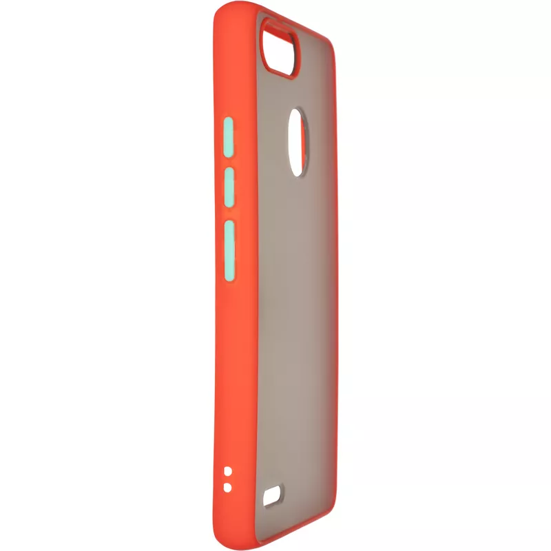 Gelius Bumper Mat Case for Tecno Pop 2F Red