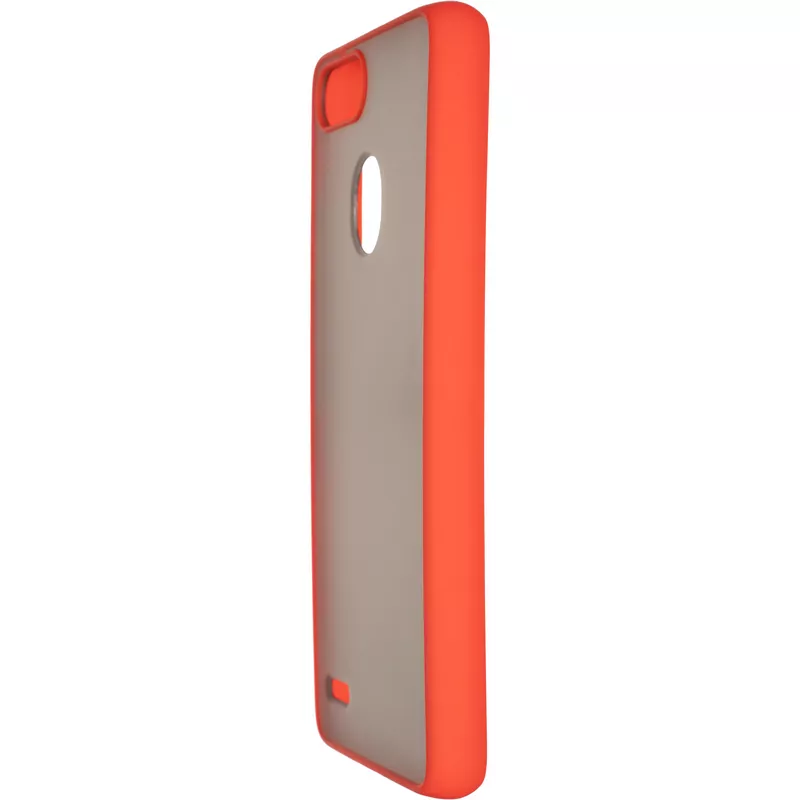 Gelius Bumper Mat Case for Tecno Pop 2F Red