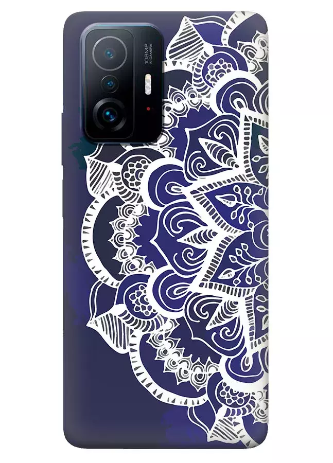 Дизайнерский чехол на Xiaomi 11T Pro с узором мандалы