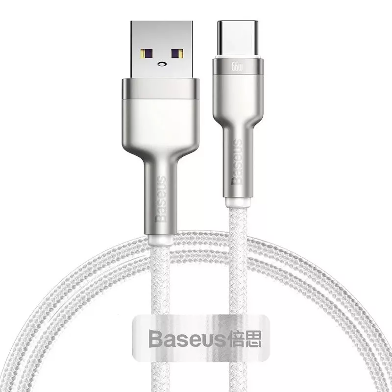 Дата кабель Baseus Cafule Metal Data USB to Type-C 66W (1m) (CAKF00010)