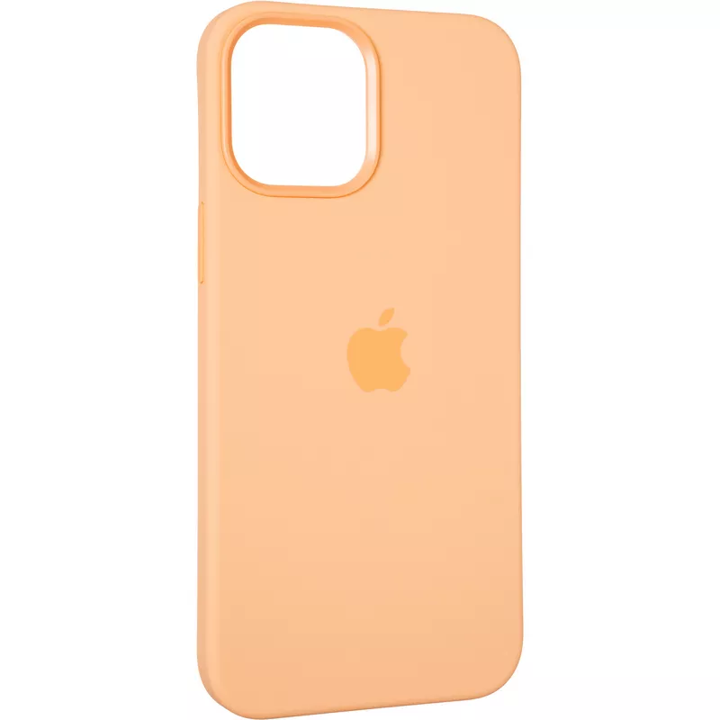 Чехол Original Full Soft Case (MagSafe Splash Screen) для iPhone 12 Pro Max Cantaloupe