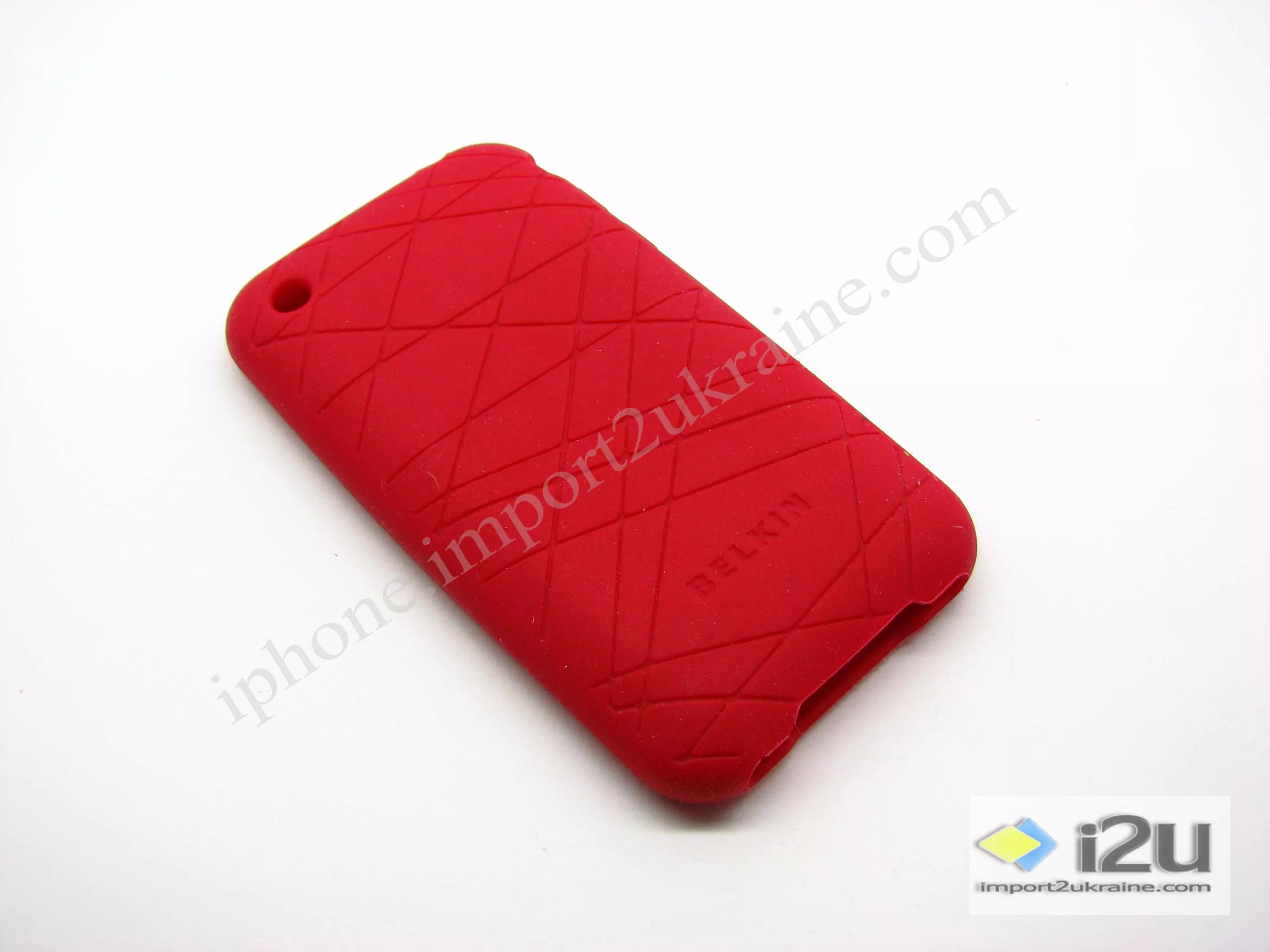 Защитный силиконовый чехол для задней крышки iPhone - Belkin, красный цвет