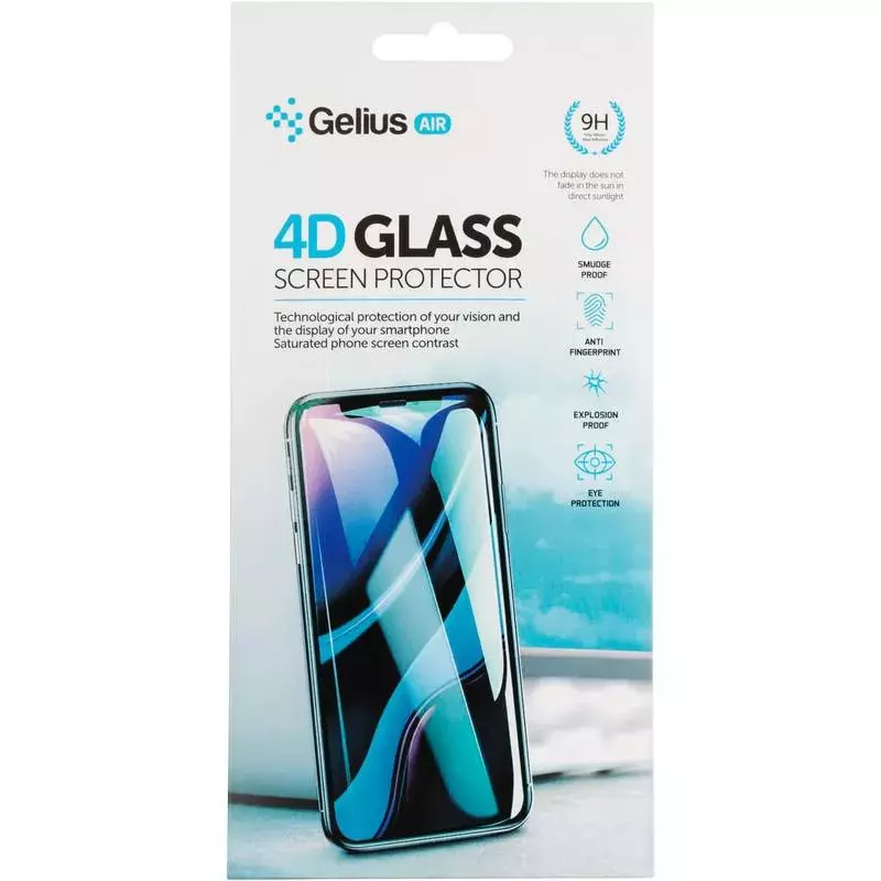 Защитное стекло Gelius Pro 4D for Realme C2 Black