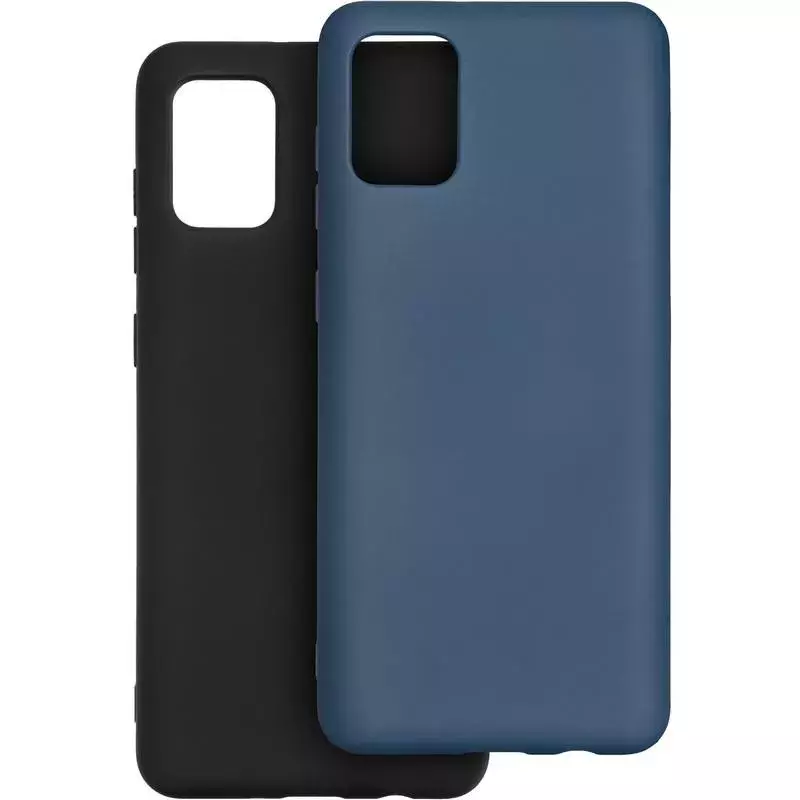 Krazi Lot Full Soft Case for Samsung A315 (A31) Black/Blue