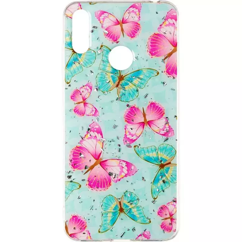 Deep Shine Flowers Case for Samsung A205 (A20) Butterfly