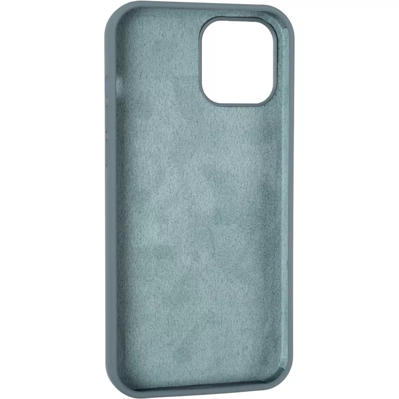 Чехол Original Full Soft Case для iPhone 12 Pro Max (without logo) Granny Grey