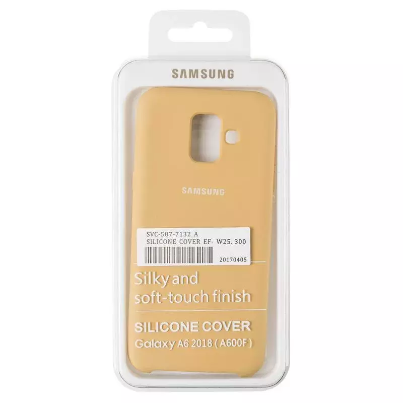 Original Soft Case Samsung A600 (A6-2018) Gold (28)