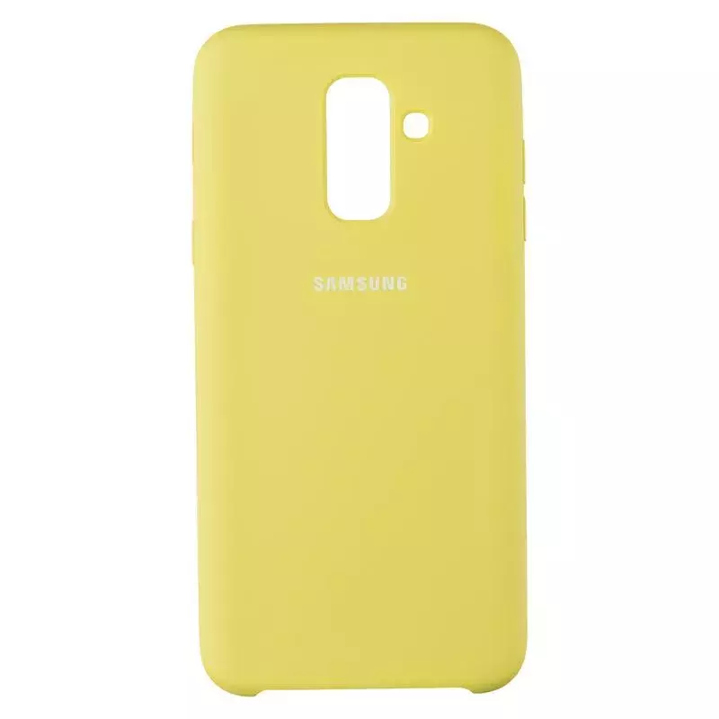Original Soft Case Samsung A605 (A6 Plus-2018) Light Green (1)