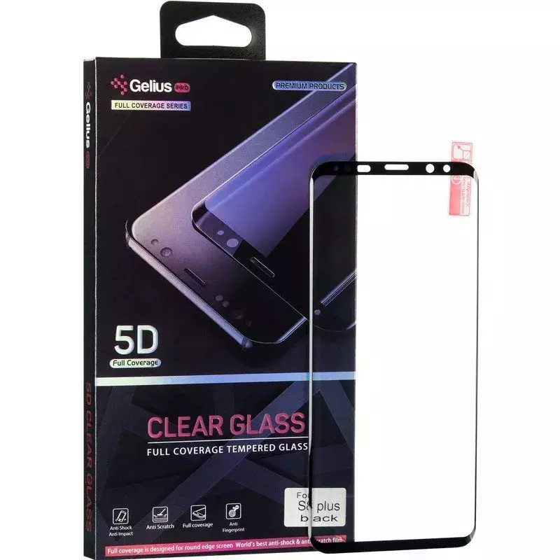Защитное стекло Gelius Pro 5D Full Cover Glass для Samsung G955 (S8 Plus)
