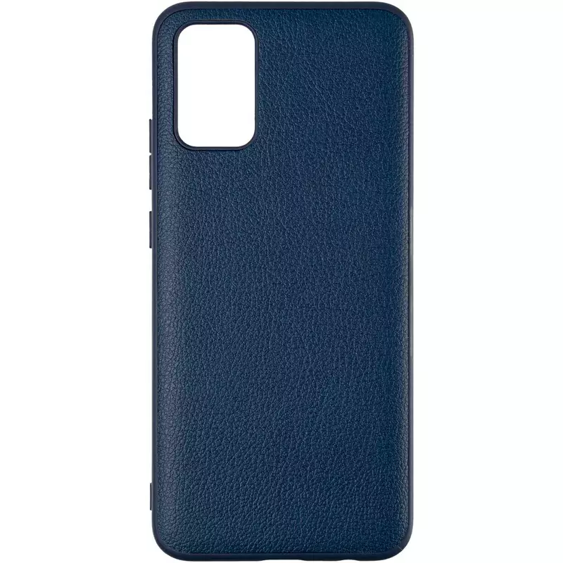 Leather Case for Samsung A125 (A12)/M127 (M12) Dark Blue
