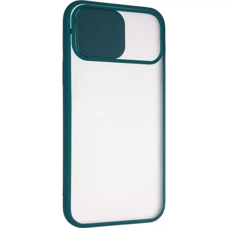 Gelius Slide Camera Case for iPhone 12 Pro Green