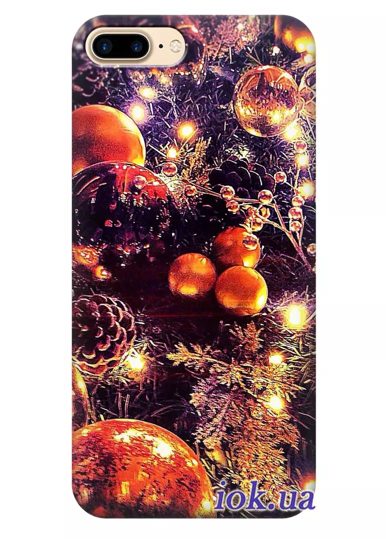  Чехол для iPhone 7 Plus - Сказочность Рождества