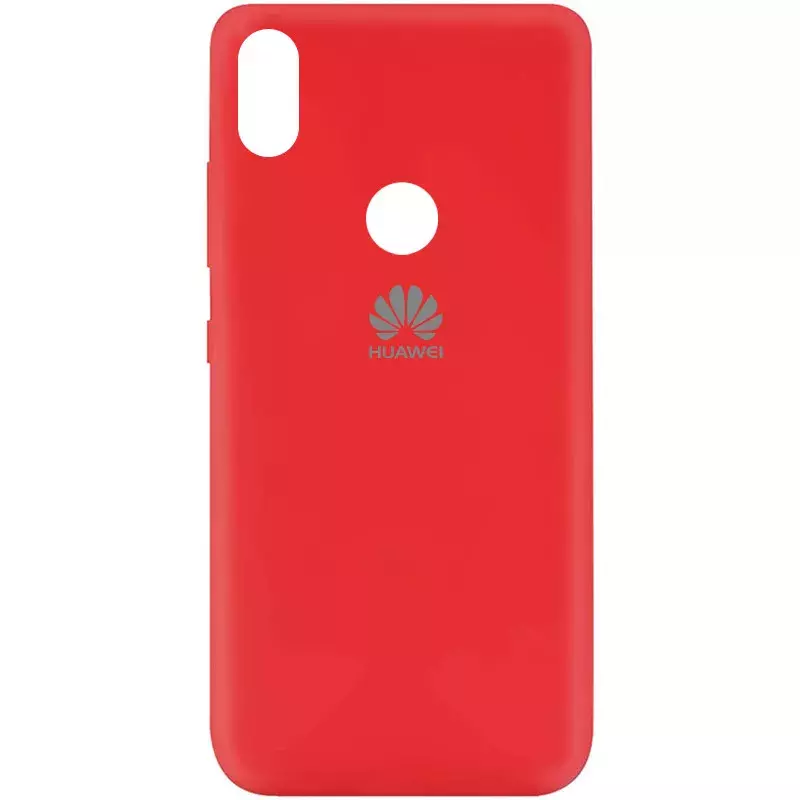 Чехол Silicone Cover My Color Full Protective (A) для Huawei P Smart+ (nova 3i), Красный / Red