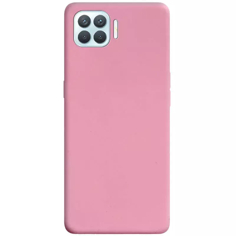 Силиконовый чехол Candy для Oppo A73, Розовый