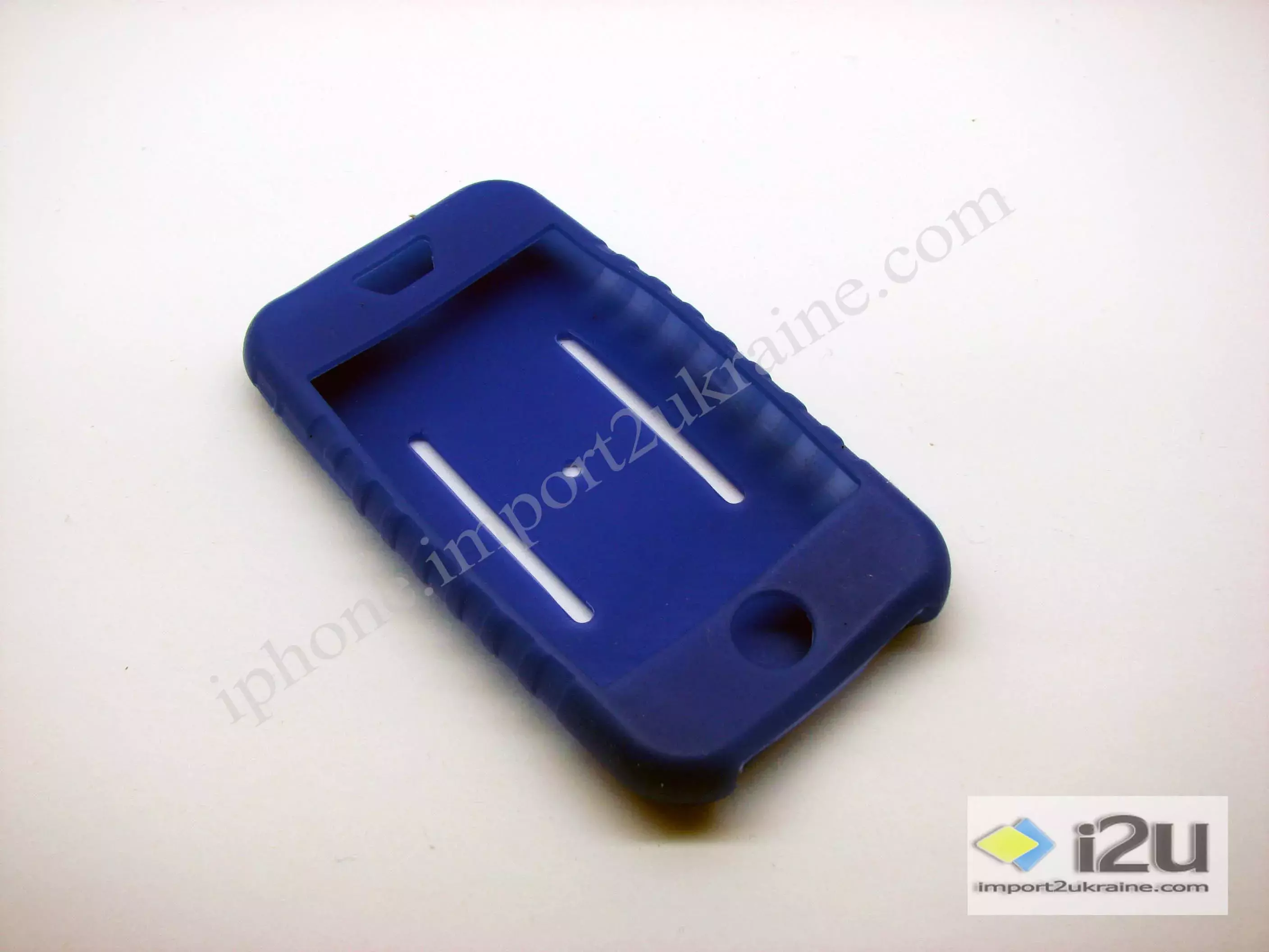 Силиконовый чехол для задней крышки iPhone - синий цвет