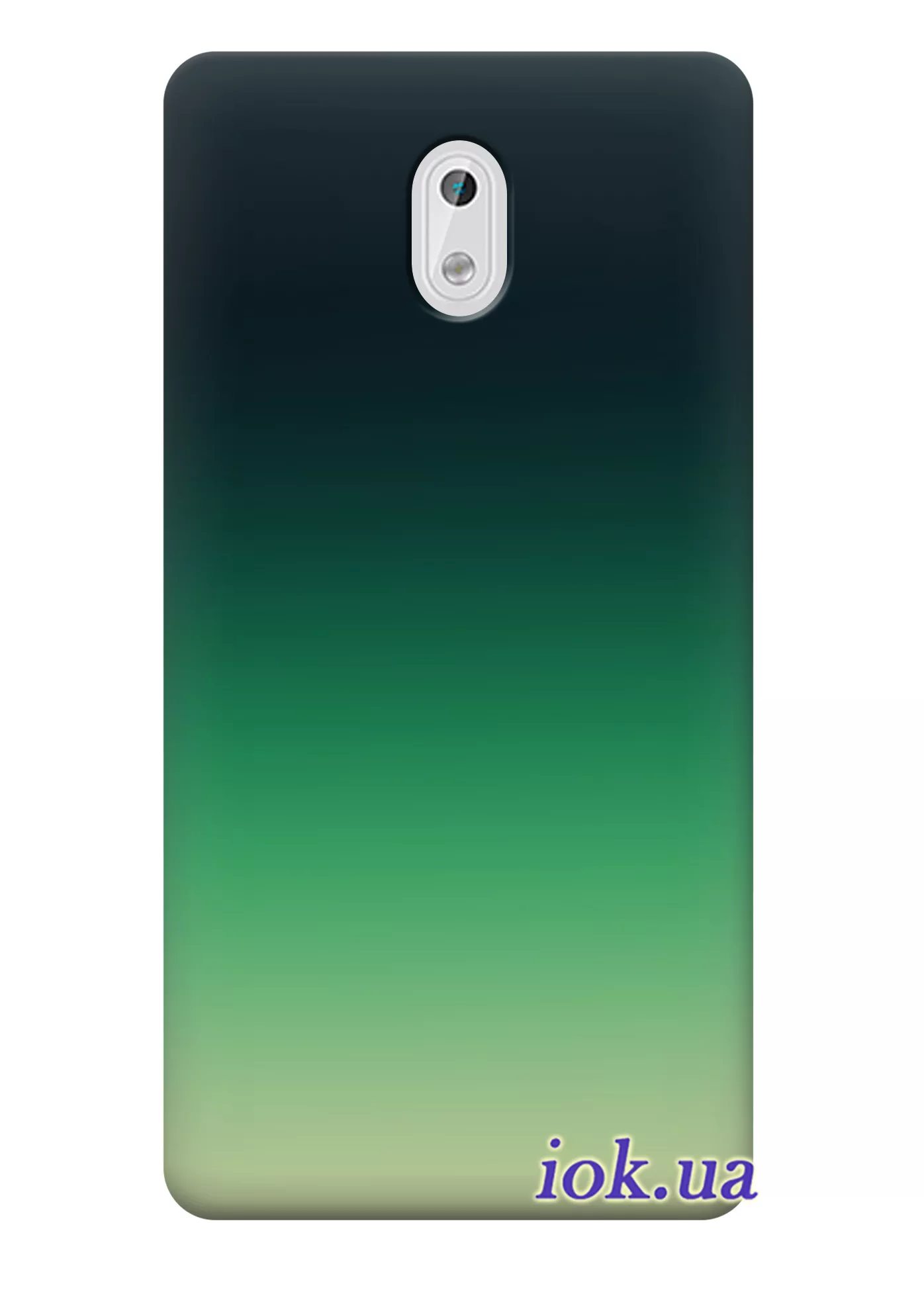 Чехол для Nokia 3 - Зелёный градиент