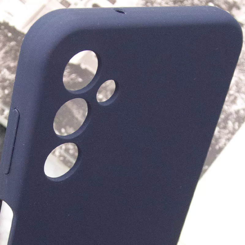 Чехол Silicone Cover Lakshmi Full Camera (AAA) для Samsung Galaxy A25 5G, Темно-синий / Midnight blue