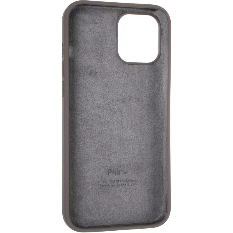Чехол Original Full Soft Case для iPhone 12 Pro Max Cocao