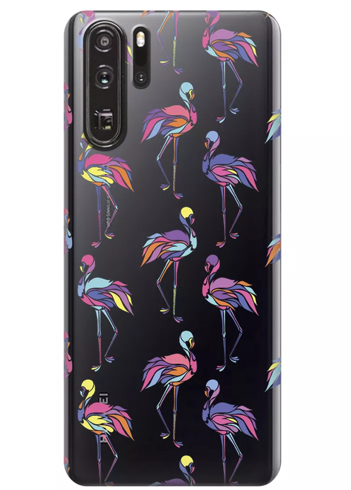 Чехол для Huawei P30 Pro - Экзотические птицы