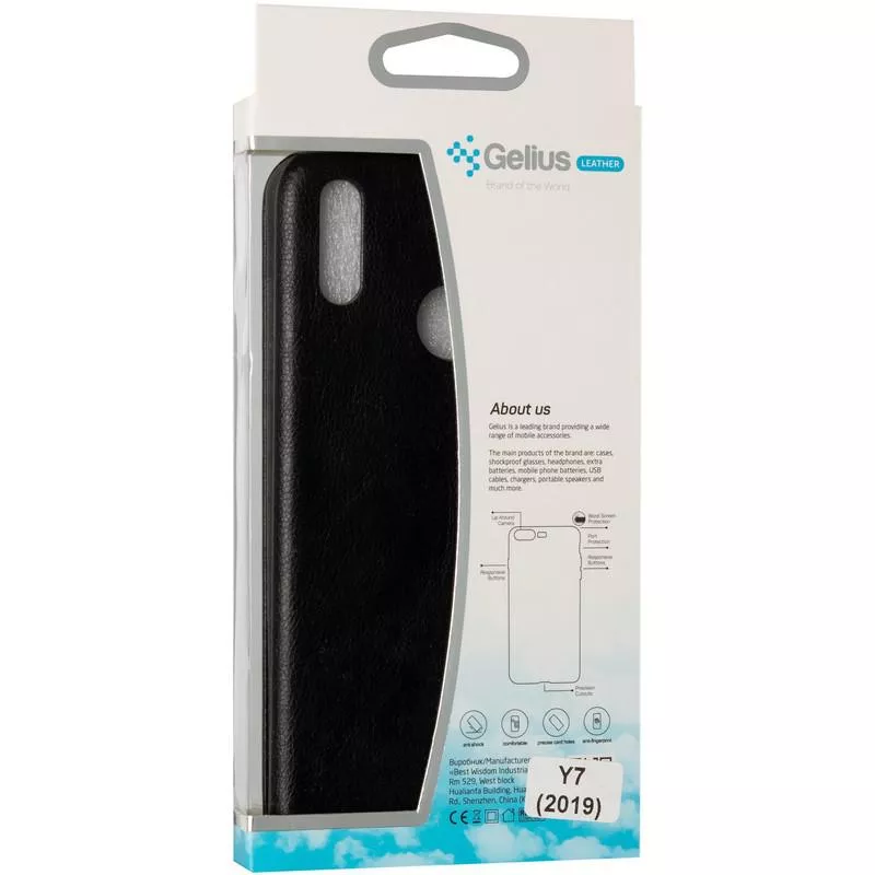 Book Cover Leather Gelius for Samsung N985 (Note 20 Ultra) Black